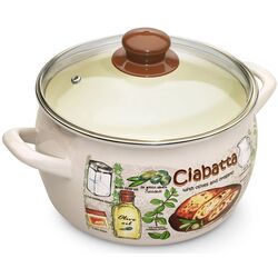 Oala cu capac Metrot Ciabatta 5.7L (Beige) Thumb
