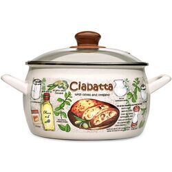 Oala cu capac Metrot Ciabatta 5.7L (Beige)