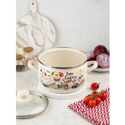 Кастрюля с крышкой Metrot Gourmet 2.4L (Beige) Thumb
