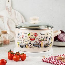 Кастрюля с крышкой Metrot Gourmet 2.4L (Beige) Thumb
