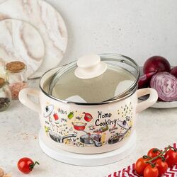 Кастрюля с крышкой Metrot Gourmet 2.4L (Beige) Thumb