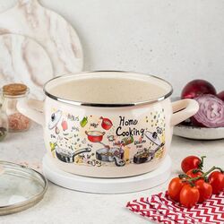 Кастрюля с крышкой Metrot Gourmet 3.3L (Beige) Thumb