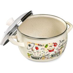 Кастрюля с крышкой Metrot Gourmet 5.7L (Beige) Thumb