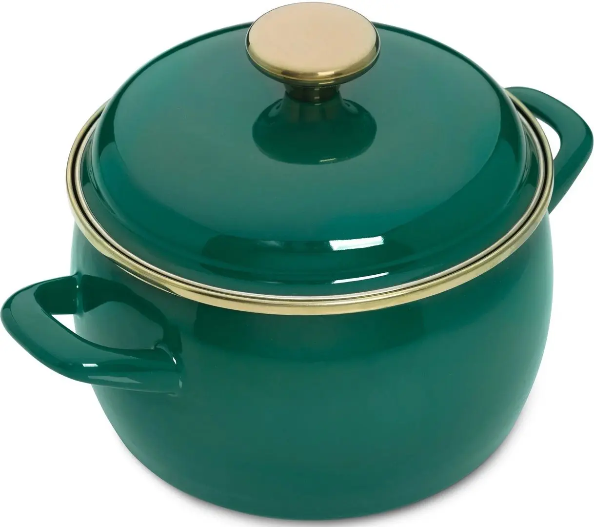 Кастрюля с крышкой Metrot Solo 2.4L (Green)