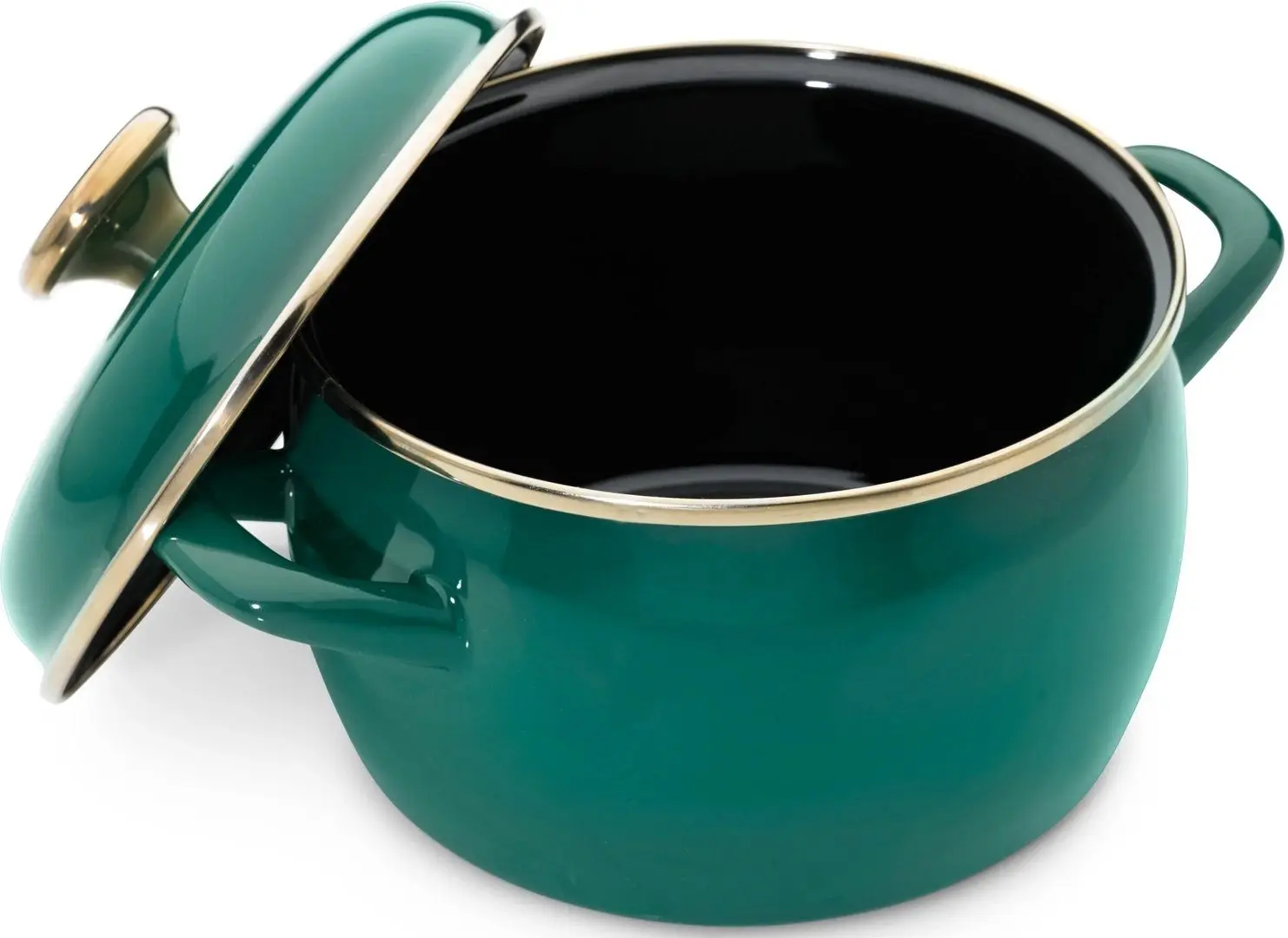 Кастрюля с крышкой Metrot Solo 2.4L (Green)