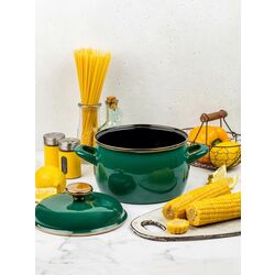 Кастрюля с крышкой Metrot Solo 2.4L (Green) Thumb