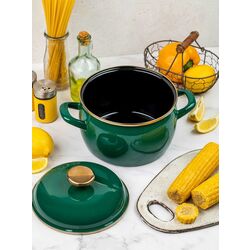 Кастрюля с крышкой Metrot Solo 2.4L (Green) Thumb