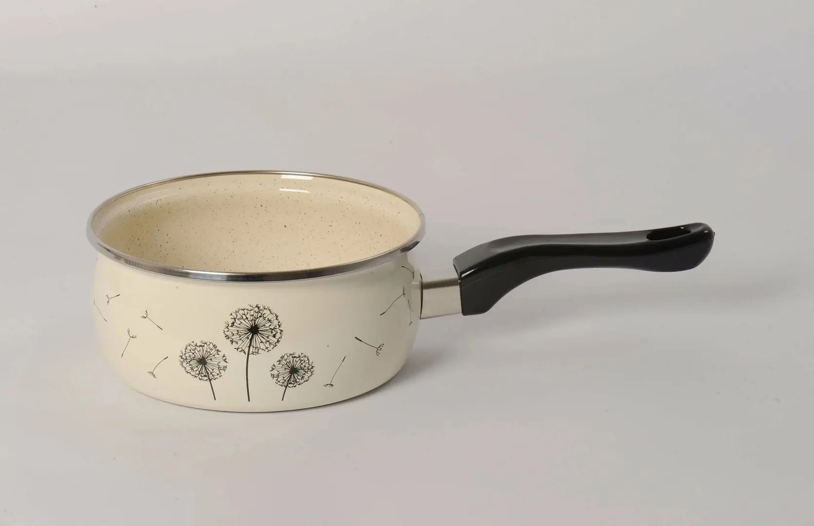 Ковш Metrot Dandelion 1.6L (Beige/Black)