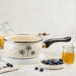 Ковш Metrot Dandelion 1.6L (Beige/Black) Thumb