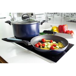 Кастрюля Officina Della Cucina Italiana Simpatia 6.5L (Blue) Thumb