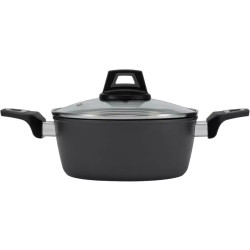 Кастрюля с крышкой Polaris Graphit-20C (Black) Thumb