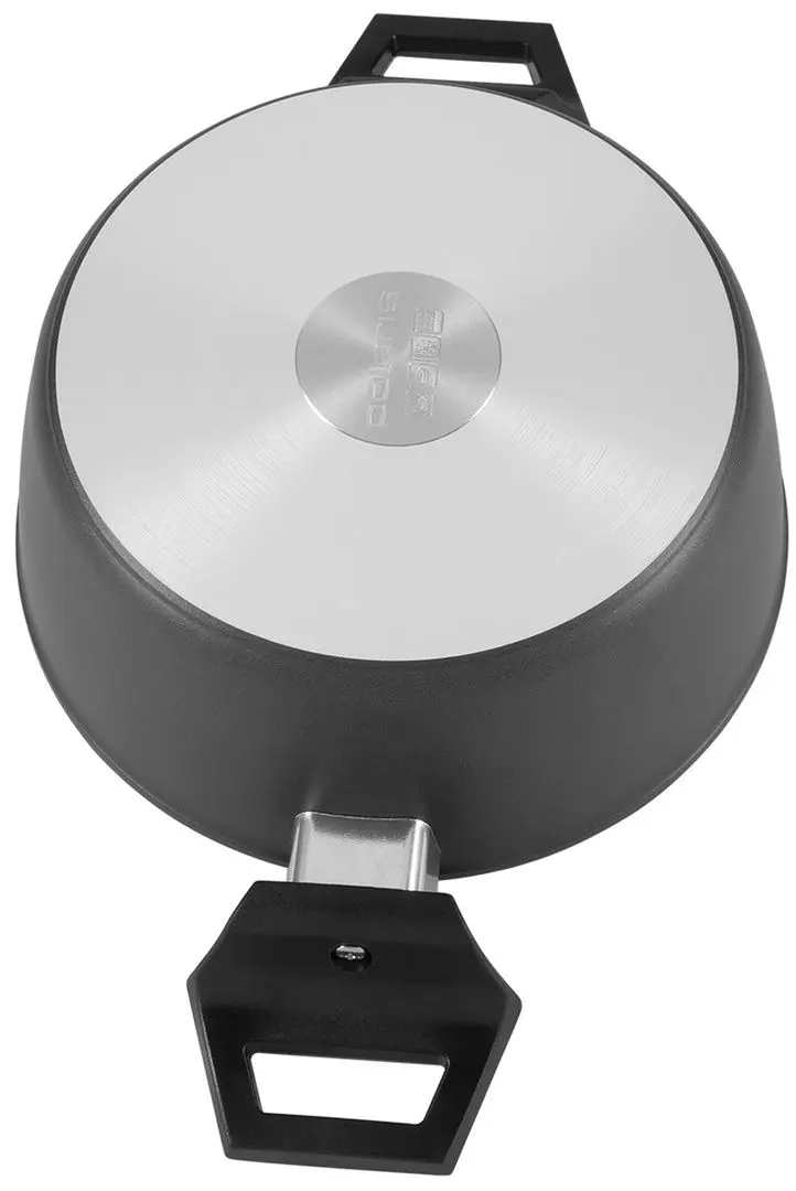 Oala cu capac Polaris Graphit-24C (Graphite)