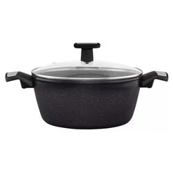 Cratita cu capac Polaris Monolit-20C (Black) Thumb