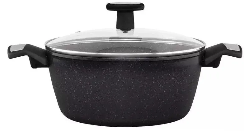 Cratita cu capac Polaris Monolit-20C (Black)