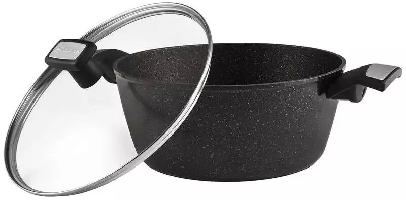 Cratita cu capac Polaris Monolit-20C (Black)