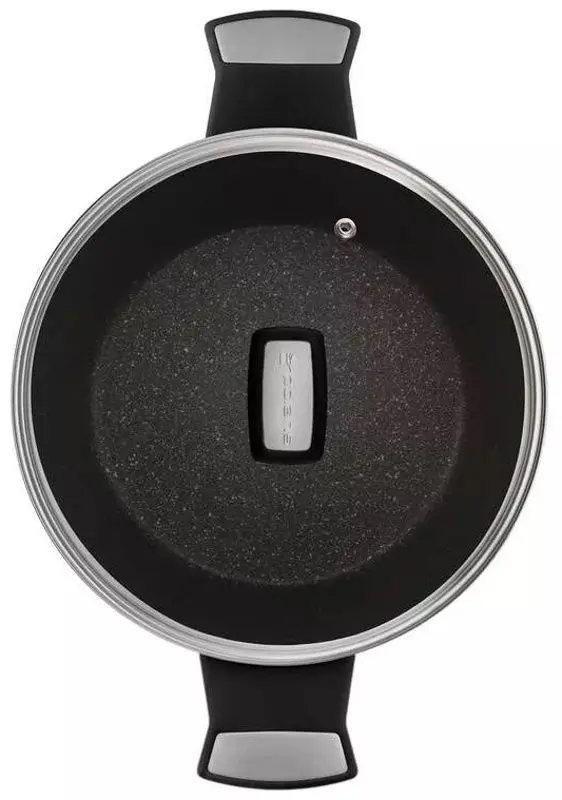 Cratita cu capac Polaris Monolit-20C (Black)