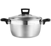 Oala cu capac Polaris Rialto-20 (Inox)