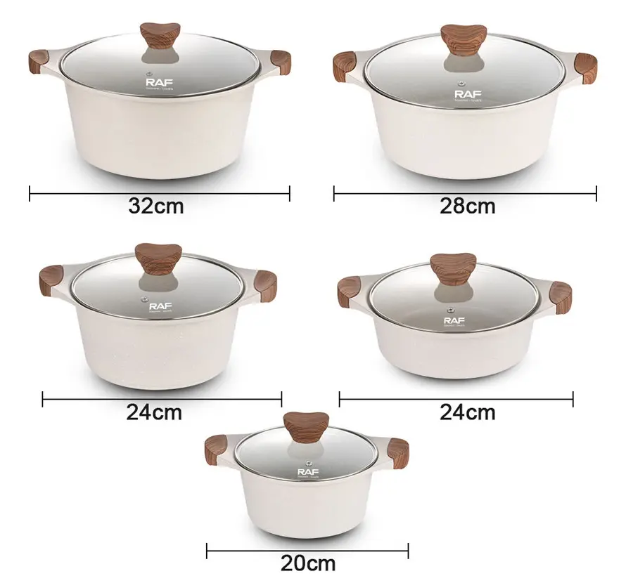 Set de cratite RAF R.8000 (White) - 2
