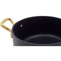 Кастрюля Ravelli Senese 1.2L (Black/Gold) Thumb