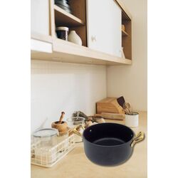 Кастрюля Ravelli Senese 1.2L (Black/Gold) Thumb