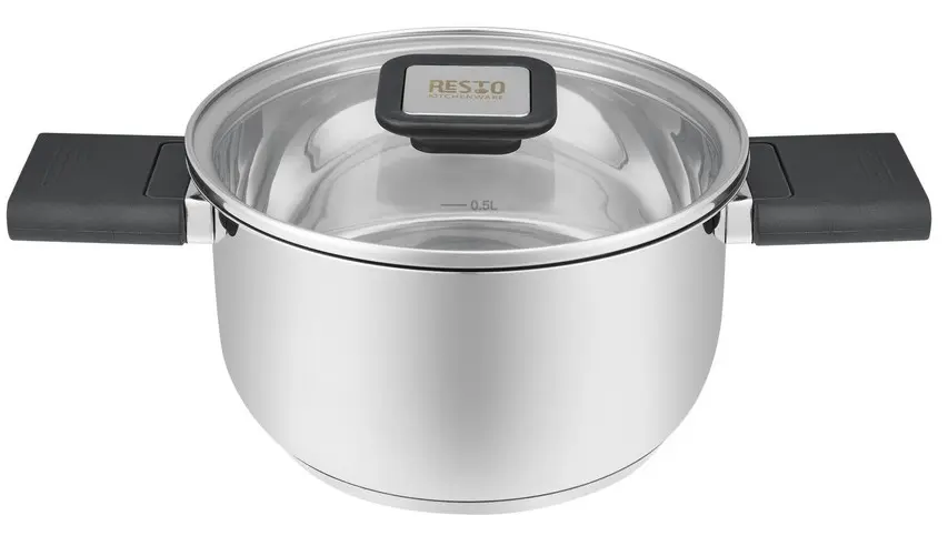 Oala cu capac Resto Anser 92203 3.2l (Silver)