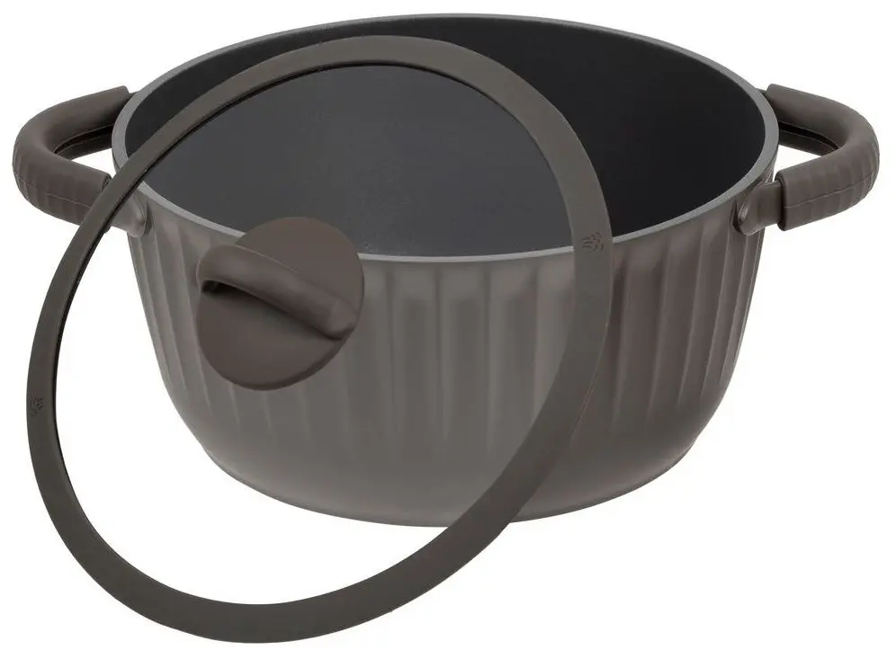 Кастрюля с крышкой Resto Ascella 94003 (Brown) - 12