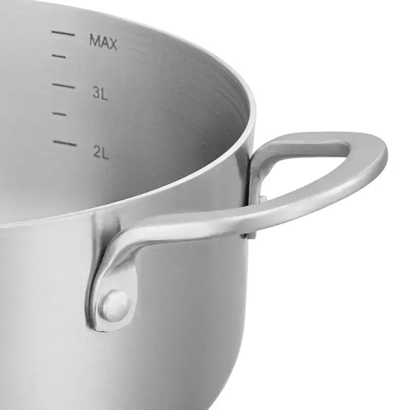 Oala cu capac Resto Corvus 95027 7.3l (Silver) - 3