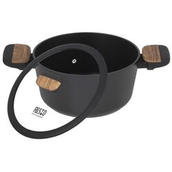 Кастрюля с крышкой Resto Mon 93188 (Grey) Thumb