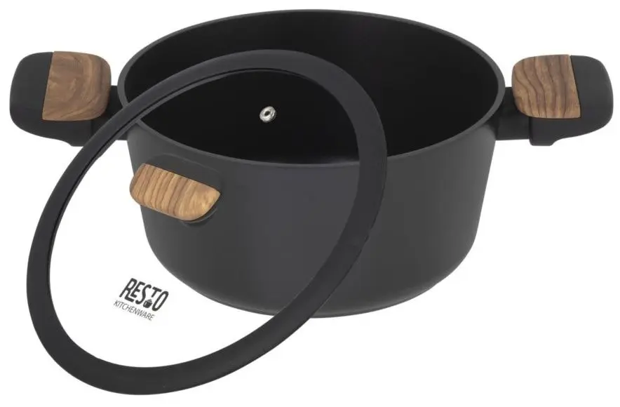 Кастрюля с крышкой Resto Mon 93188 (Grey) - 4