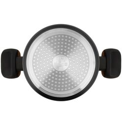 Кастрюля с крышкой Resto Mon 93188 (Grey) Thumb