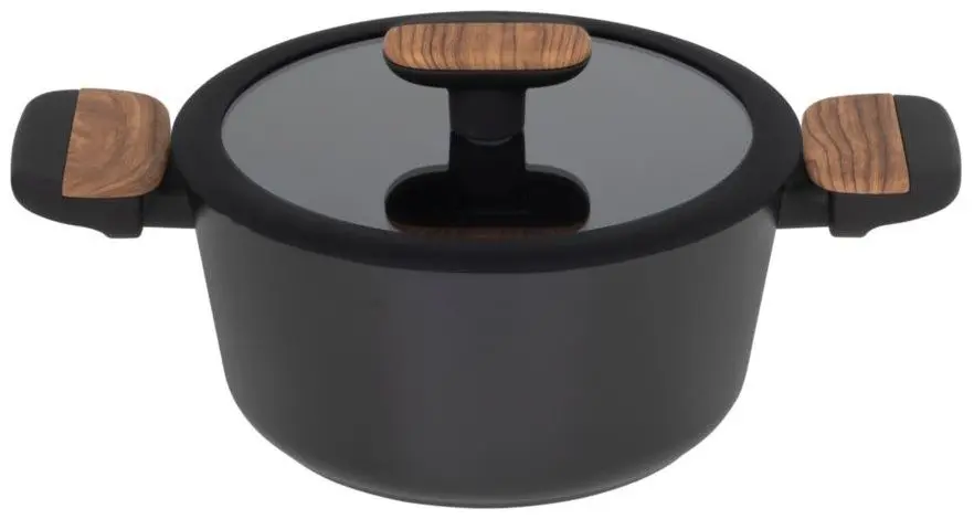 Кастрюля с крышкой Resto Mon 93188 (Grey)