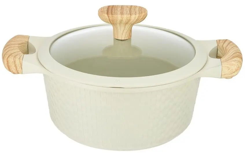 Кастрюля с крышкой Resto Ran 93801 (Beige)