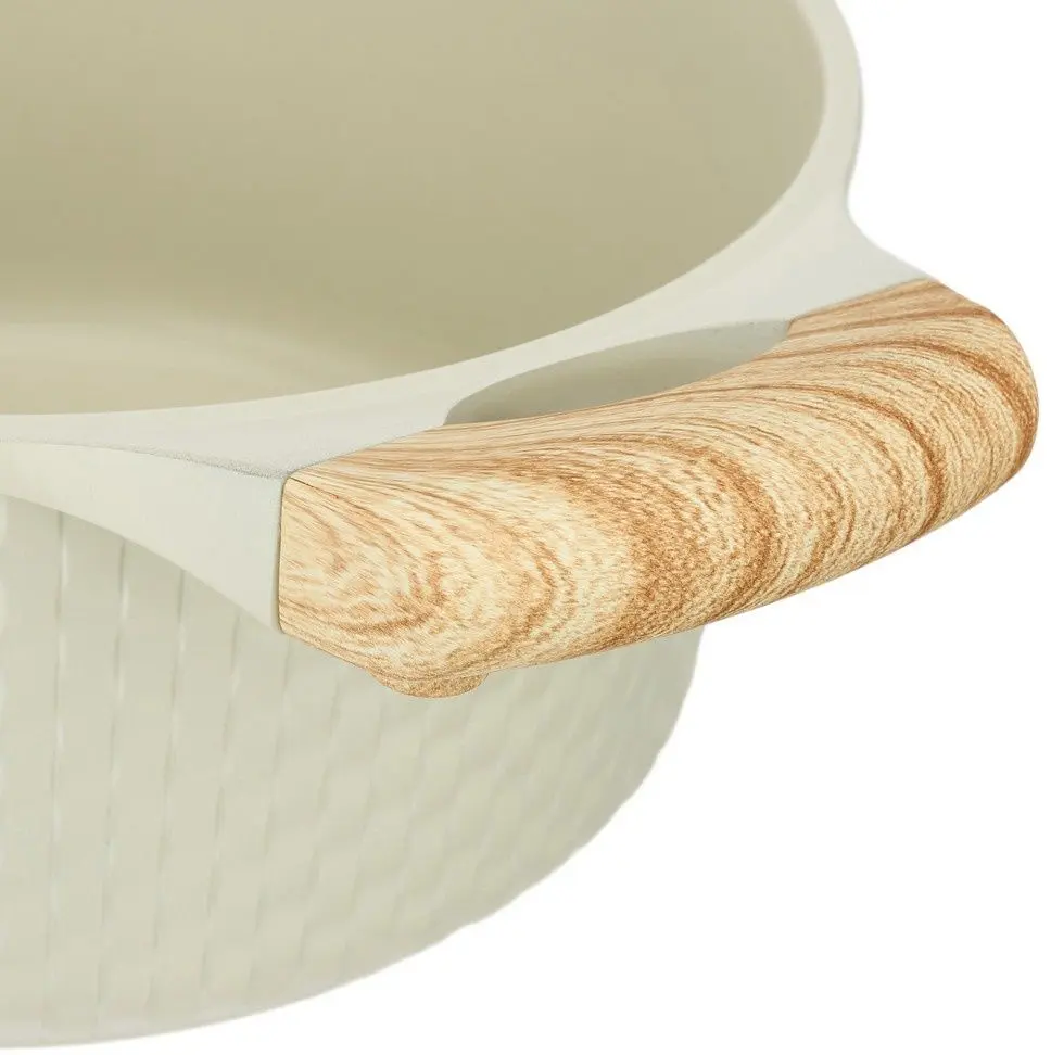 Кастрюля с крышкой Resto Ran 93801 (Beige)