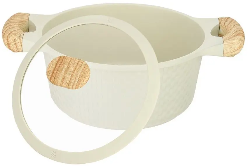 Кастрюля с крышкой Resto Ran 93801 (Beige)