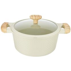 Кастрюля с крышкой Resto Ran 93803 (Beige) Thumb