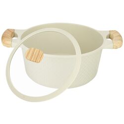 Кастрюля с крышкой Resto Ran 93803 (Beige) Thumb