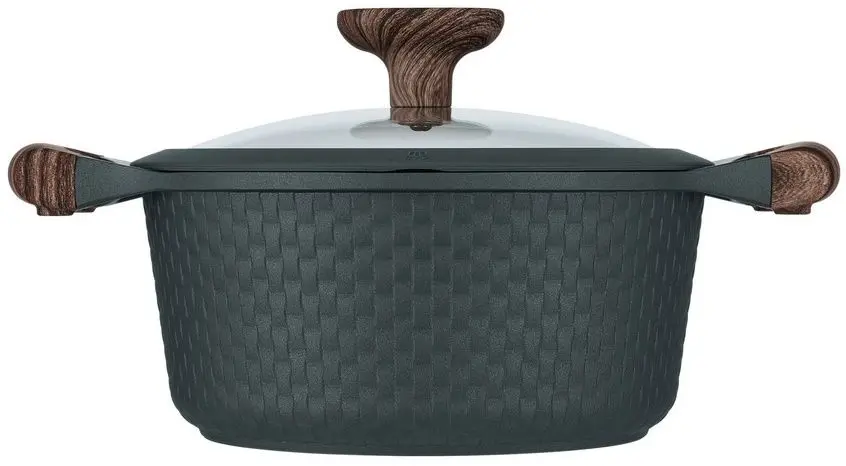 Кастрюля с крышкой Resto Ran 93901 (Black)