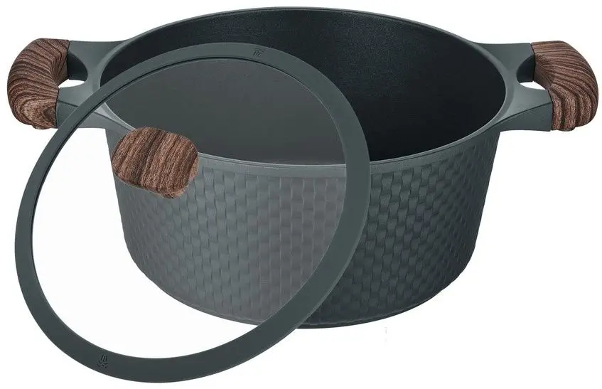 Oala cu capac Resto Ran 93903 (Black) - 9