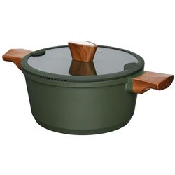 Кастрюля с крышкой Resto Sadr 93703 (Green) Thumb