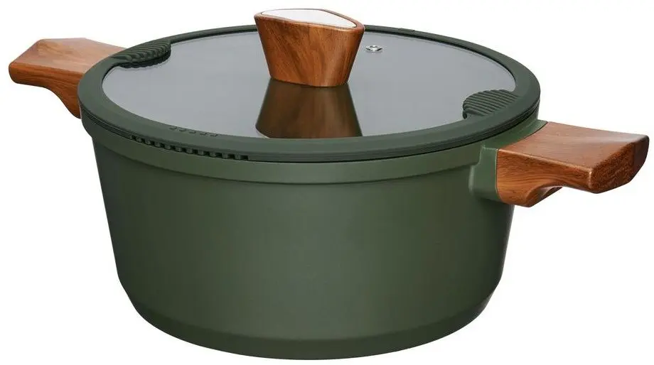 Кастрюля с крышкой Resto Sadr 93703 (Green)