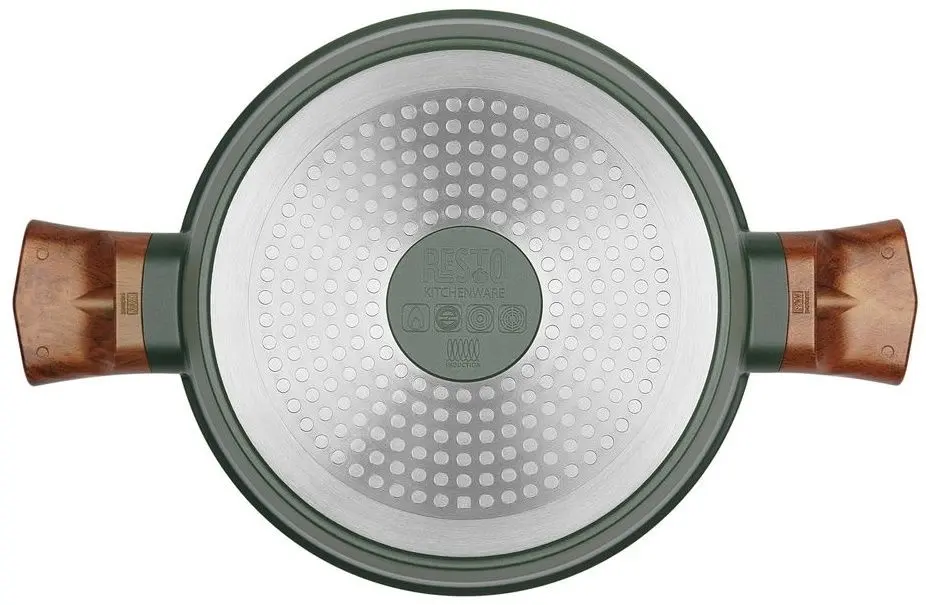 Кастрюля с крышкой Resto Sadr 93703 (Green)