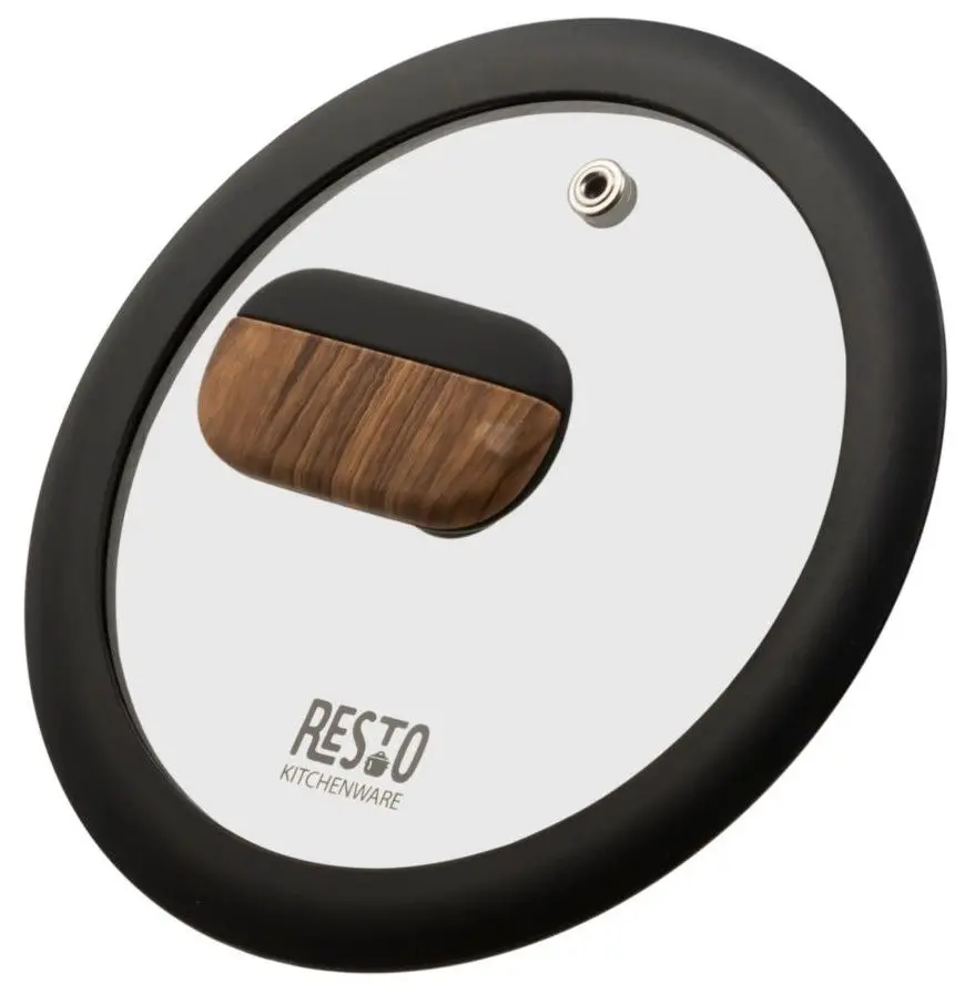 Ковш с крышкой Resto Mon 93186 (Black/Wood)