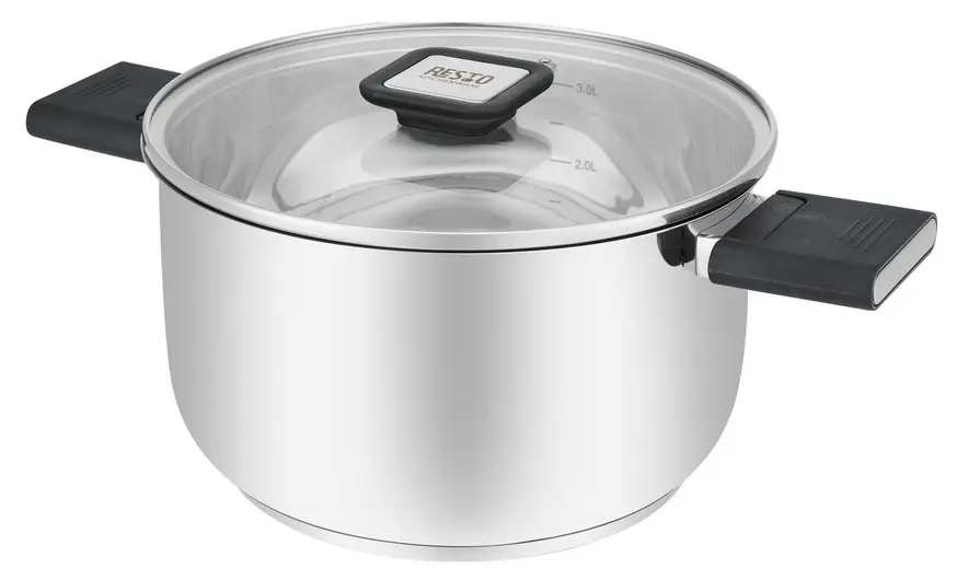 Набор кастрюль Resto 92214 (Inox) - 3