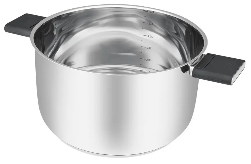 Набор кастрюль Resto 92214 (Inox) - 4