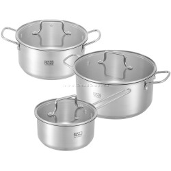 Set de cratite Resto Ginan 92025 (Inox)