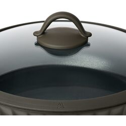 Сотейник с крышкой Resto Ascella 94006 (Brown) Thumb