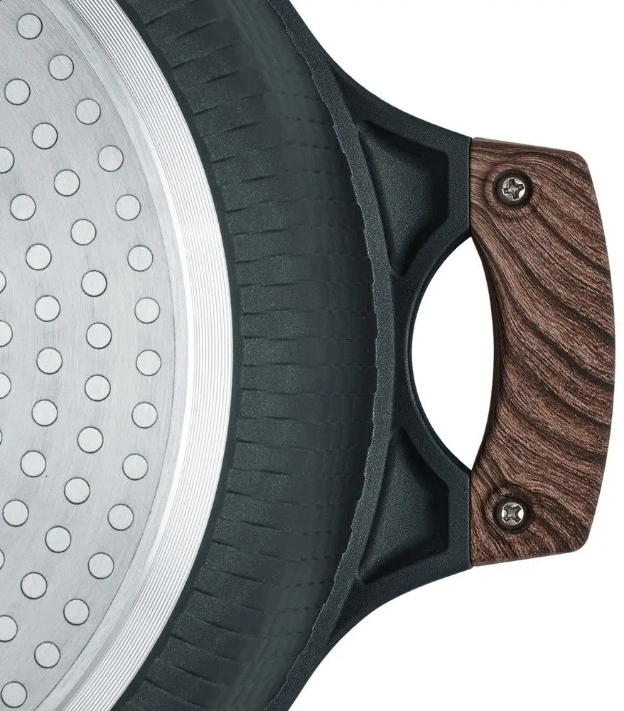 Сотейник с крышкой Resto Ran 93906 (Black)