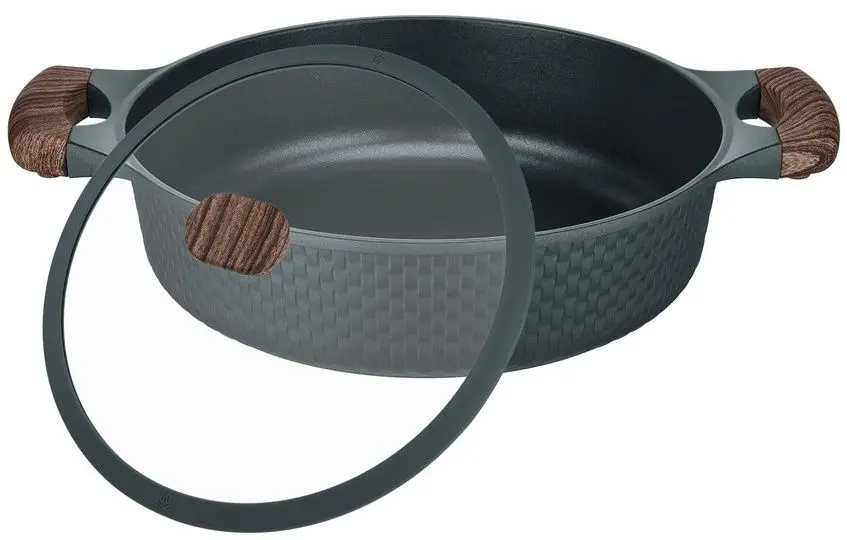 Сотейник с крышкой Resto Ran 93906 (Black)