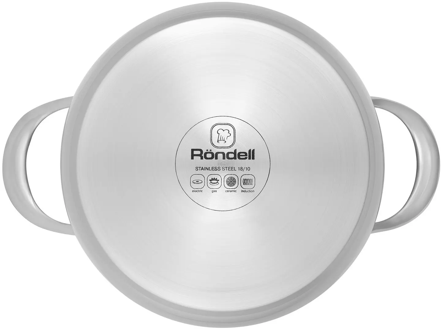 Кастрюля с крышкой Rondell Admiring RDS-747 (Inox) - 4