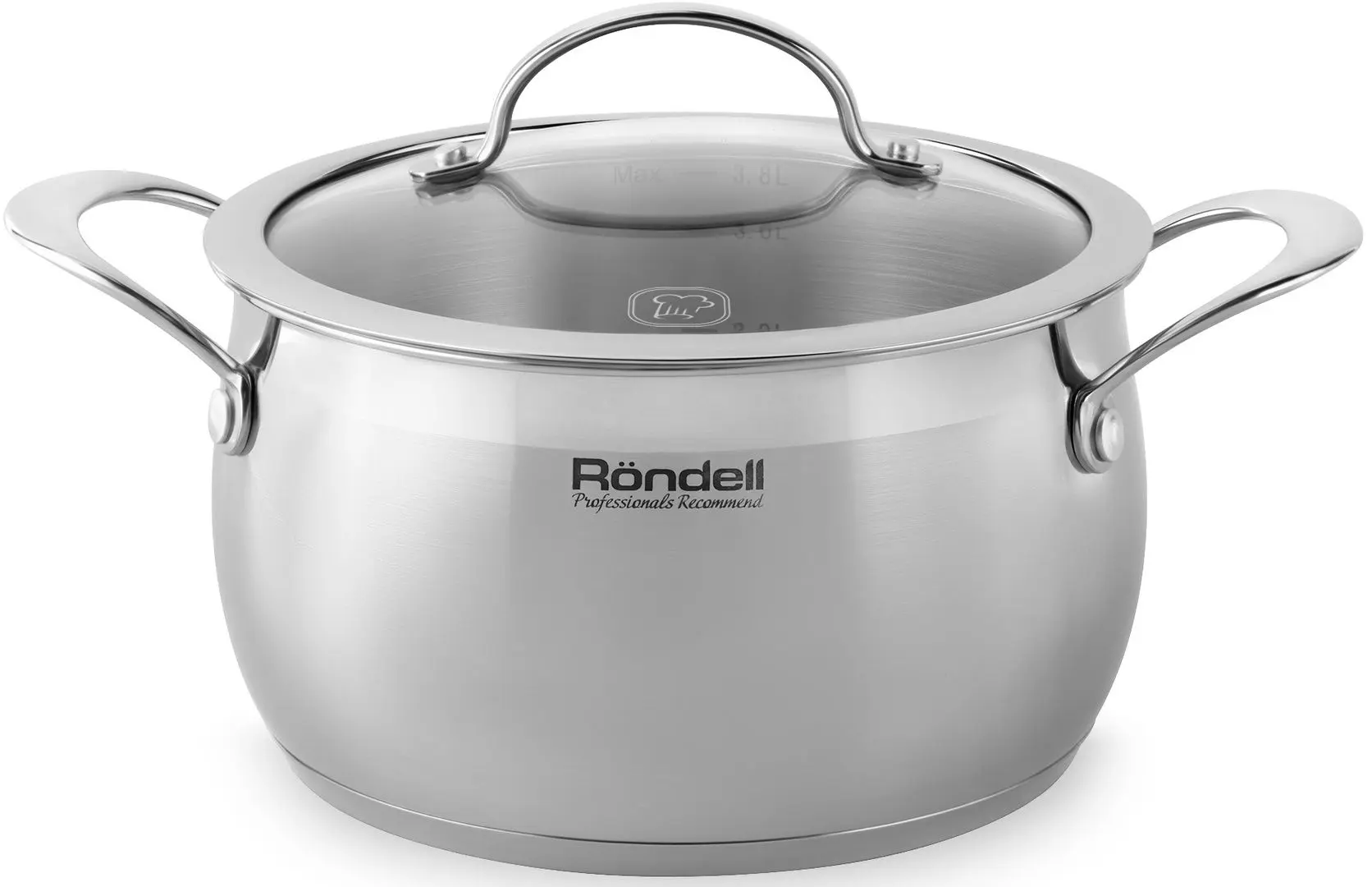 Кастрюля с крышкой Rondell Admiring RDS-747 (Inox)